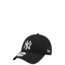 NEW ERA - Female Metallic Logo 9FORTY Ny Yankees - Blkmts - 60364306/BLKMTS