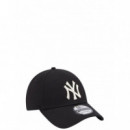 NEW ERA - Female Metallic Logo 9FORTY Ny Yankees - Blkmts - 60364306/BLKMTS