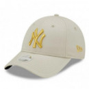 NEW ERA - Female Metallic Logo 9FORTY Ny Yankees - Stnmtg - 60222491/STNMTG