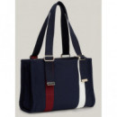 TOMMY HILFIGER - Th Revamp Mini Tote Cb - DW6 - F|AW0AW16452/DW6