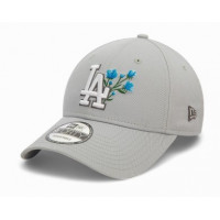 NEW ERA - Flower Icon 9FORTY la Dodgers - Gra - 60565526/GRA