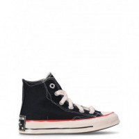 CONVERSE - Chuck 70 Sketch - Black White Red - A09139C/BLACK White Red