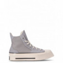 CONVERSE - Chuck 70 de Luxe Squared - Grey Area Black Egret - A08280C/GREY Area Black Egret