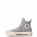 CONVERSE - Chuck 70 de Luxe Squared - Grey Area Black Egret - A08280C/GREY Area Black Egret