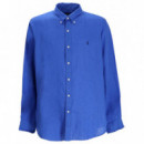 Polo RALPH LAUREN - Cubdppcs-long Sleeve-sport Shirt - New Iris Blue - 710794141032/NEW Iris Blue