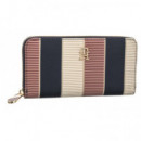 TOMMY HILFIGER - Poppy Large Za Stripe - Aeg - F|AW0AW17010/AEG