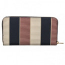 TOMMY HILFIGER - Poppy Large Za Stripe - Aeg - F|AW0AW17010/AEG