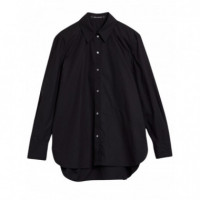 KARL LAGERFELD - Signature Tunic Shirt - 999 - 245W1603/999