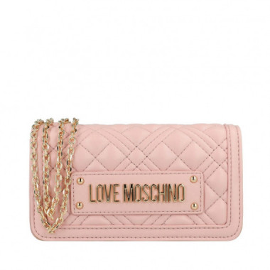 Cartera Quilted  LOVE MOSCHINO