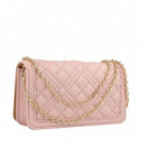 Cartera Quilted  LOVE MOSCHINO