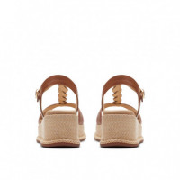 CLARKS Sandalias Beige 261763944-TAN