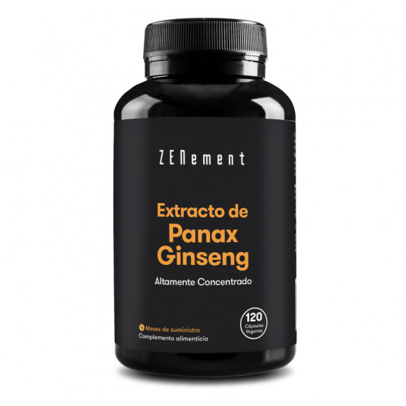 Extracto de Panax Ginseng - 120 Cápsulas