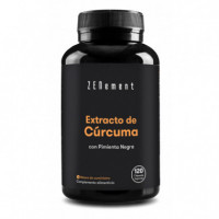 Extracto de Cúrcuma, con Pimienta Negra - 120 Cápsulas