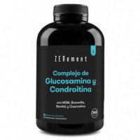 Complejo de Glucosamina, con Condroitina, MSM, Boswellia, Bambú y Quercetina - 365 Cápsulas