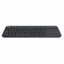 Teclado LOGITECH K400 Rf Wireless Touchpad Black