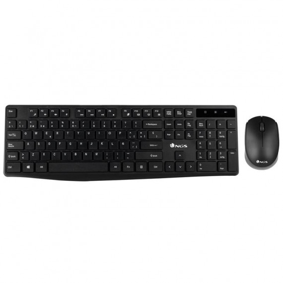 Teclado + Raton NGS Allure Wireless Black