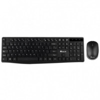 Teclado + Raton NGS Allure Wireless Black