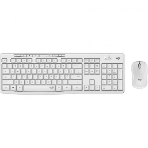 Teclado + Raton LOGITECH MK295 Wireless White