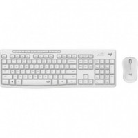 Teclado + Raton LOGITECH MK295 Wireless White