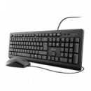 Teclado + Raton TRUST TKM-250 USB