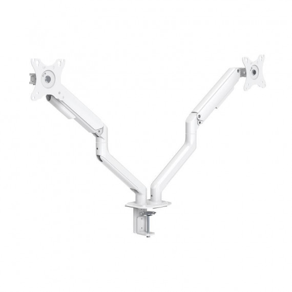 Soporte de Mesa Tv/monitor TOOQ 17-32 2 Brazos White