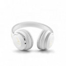 Auriculares NGS Articagreed Wireless  Bluetooth/microfono/aux White