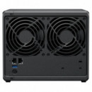 Unidad Nas SYNOLOGY 4 Hdd/ssd Disktation Cpu 2GHZ 2GB Black