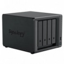 Unidad Nas SYNOLOGY 4 Hdd/ssd Disktation Cpu 2GHZ 2GB Black