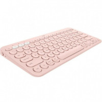 Teclado LOGITECH K380 Tkl BLUETOOTH Multi-device Rose