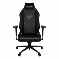 Silla Gaming PHOENIX Cuero Monarch Talla R Black