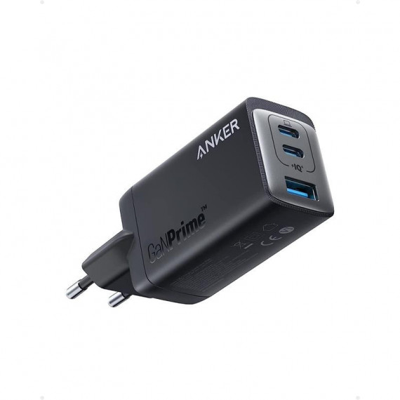 Cargador ANKER 735 Ganprime 65W 2XUSB-C + 1XUSB-A Black