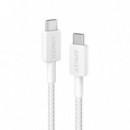 Cable ANKER 322 Usb-c Trenzado 0.9M 60W White