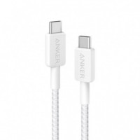 Cable ANKER 322 Usb-c Trenzado 0.9M 60W White