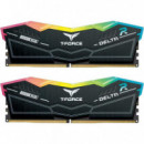 Kit Memoria Ram Teamgroup Delta 32GB (2X16GB) DDR5 5600MHZ Rgb Black  TEAM GROUP