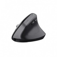 Raton TRUST Bayo+ Ergonomico 2400 Dpi Wireless Black