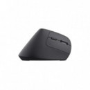 Raton TRUST Bayo+ Ergonomico 2400 Dpi Wireless Black