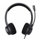 Auriculares + Microfono TRUST HS-260 Headset Enc Usb-a/usb-c Black