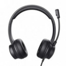 Auriculares + Microfono TRUST HS-201 Headset USB Black