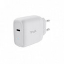 Cargador TRUST Maxo Usb-c 45W 2M White