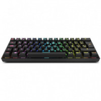 Teclado Gaming KROM Kluster Mecanico Tkl BLUETOOTH Rgb