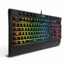 Teclado + Raton Gaming KROM Kalyos USB Rgb Retroiluminado Membrana Black