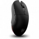 Raton KROM Gaming Komet Rgb Wireless 2400DPI 8 Botones Black