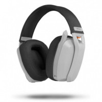 Auriculares + Microfono Gaming KROM Kanji Headset BLUETOOTH Multi White