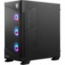 Caja Ordenador Gaming MSI Mpg Velox 100R ATX Rgb Black