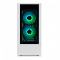 Caja Ordenador Gaming NOX Hummer Nemesis ATX Argb White