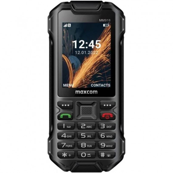 Smartphone MAXCOM Volte MM918 2.4" 4G/IP68 Rugerizado Black