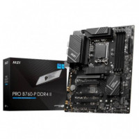 Placa Base MSI Pro B760M-P ATX 4XDDR4 HDMI + Dp