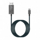 Cable Conversor ONEWAY Thunderbolt Usb-c a HDMI Uscb-c/m-hdmi-m 4K 60HZ 2M