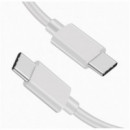 Cable USB ONEWAY Usb-c Macho a Usb-c Macho 2M White