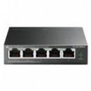 Switch TP-LINK Gigabit 5 Puertos 4 Poe+ TL-SG1005LP